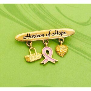 Vintage Horizon Of Hope Meaningful Brooch - W16